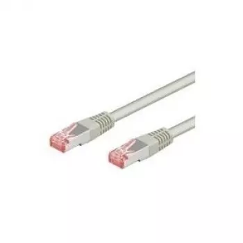 Wentronic Goobay CAT 6 Patch Cable, S/FTP (PiMF), Grey, 7.5 m - CCA Copper Mix (93650)