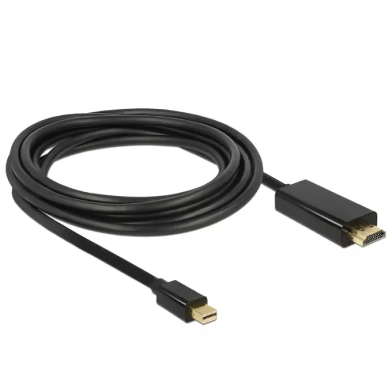 Video Cable Adapter DeLOCK 83698 Mini DisplayPort to HDMI 1m Black