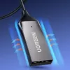 Audio receiver UGREEN CM309 Bluetooth 5.0 USB with 3.5 mm AUX jack, black, 20–20000 Hz