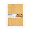 Chopping board Salter BW13307RD bamboo eco-friendly design, rectangular cutting board