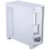 PHANTEKS NV-Series NV5 MK2 ATX-Enclosure, Tempered Glass, DRGB - Matte White + 3-Pack M25 Gen2 PWM D-RGB Fan Reverse Blade + 1x Normal Fan - 120mm