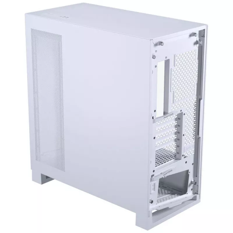 PHANTEKS NV-Series NV5 MK2 ATX-Enclosure, Tempered Glass, DRGB - Matte White + 3-Pack M25 Gen2 PWM D-RGB Fan Reverse Blade + 1x Normal Fan - 120mm