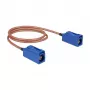 Coaxial Cable DeLOCK 89667 RG-316 0.5m FAKRA C Blue Brown