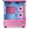 View 170 TG ARGB , Tower-Enclosure pink, Tempered Glass x 2