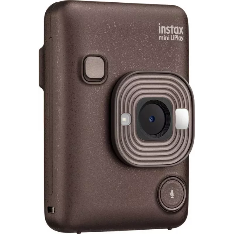 Instant print camera Fujifilm Instax mini LiPlay — 1/5 inch 2560×1920 CMOS, prints 86×54 mm, 2.7 inch TFT, Bronze