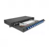 Fibre optic splice enclosure DeLOCK 67003 Black Metal 483x220x44mm