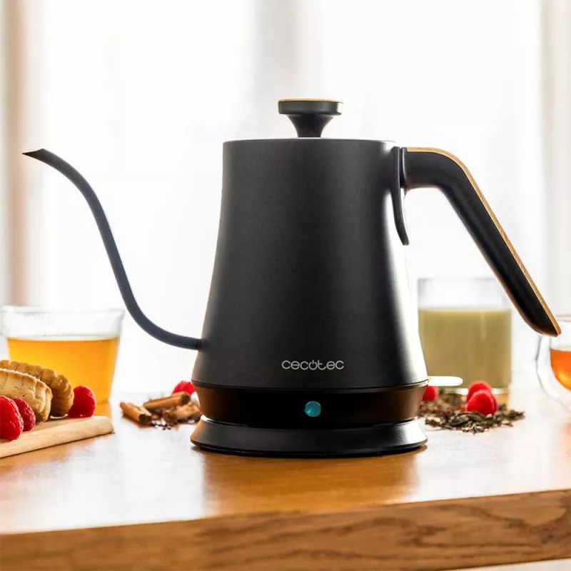 Electric kettle Cecotec 1 L 1200 W Black