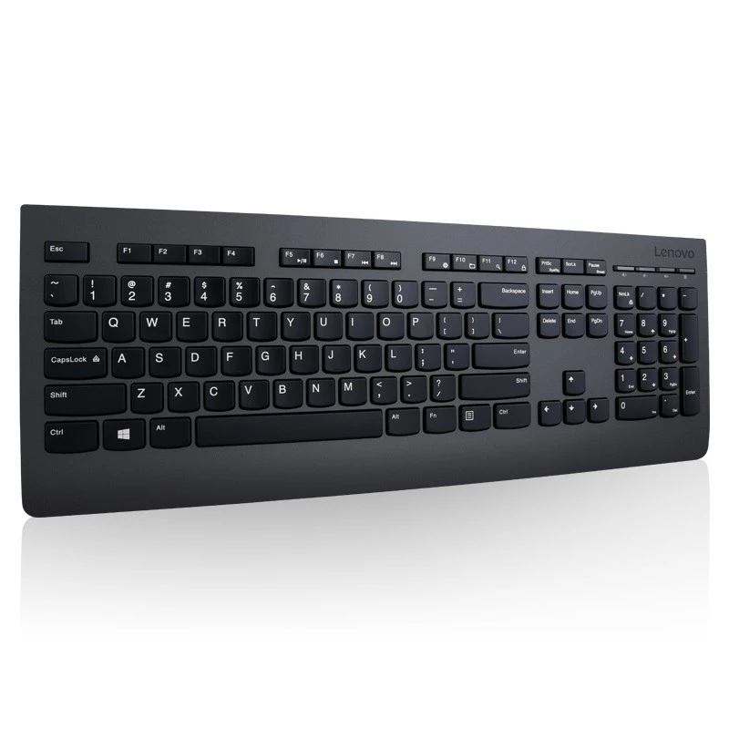 Lenovo 4X30H56874 keyboard Universal RF Wireless QWERTY US English Black