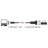 Serial Cable DeLOCK 63908 Black 0.15 m DB-9