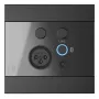AUDAC WP225/B Wall Panel, XLR mic + 3.5 mm jack, Bluetooth, black