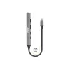 USB Hub Port Designs 900163 Type-C 5000 Mbit/s Silver