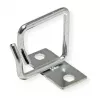 ROLINE cable grommet, 40x40 mm, Metal, side cable entry
