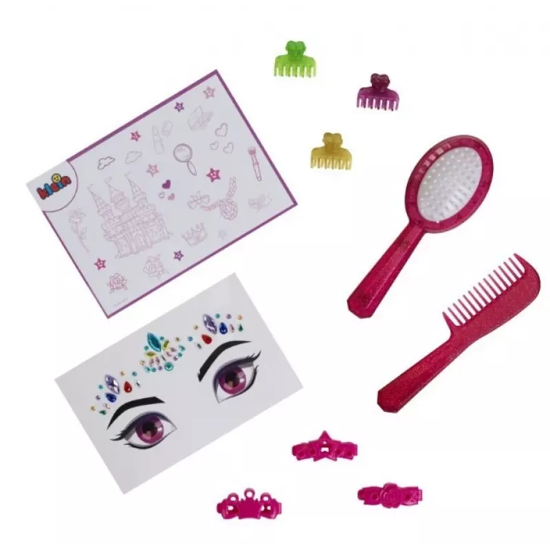 Combing and Styling Head KLEIN Sara 5205 with Realistic Features — doll accessory for hair practice