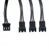 Internal Power Cable Alphacool 18602 0.6 m 3-pin Straight