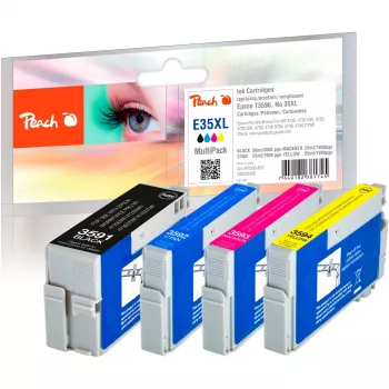 Peach PI200-637 ink cartridge 4 pc(s) Black, Cyan, Magenta, Yellow
