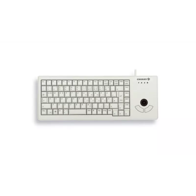CHERRY XS Trackball keyboard Universal USB QWERTZ German Grey
