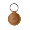 Case for AirTag FIXED FIXWAT-C2-BRW genuine cowhide brown — protective leather holder for Apple AirTag
