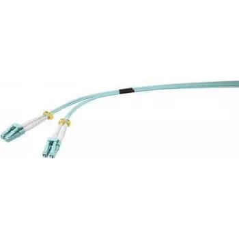 Renkforce RF-4769928 Fibre Optic LWL Connection Cable [1x LC-Plug - 1x LC-Plug] 50/125 µ Multimode OM3 3.00 m (RF-4769928)