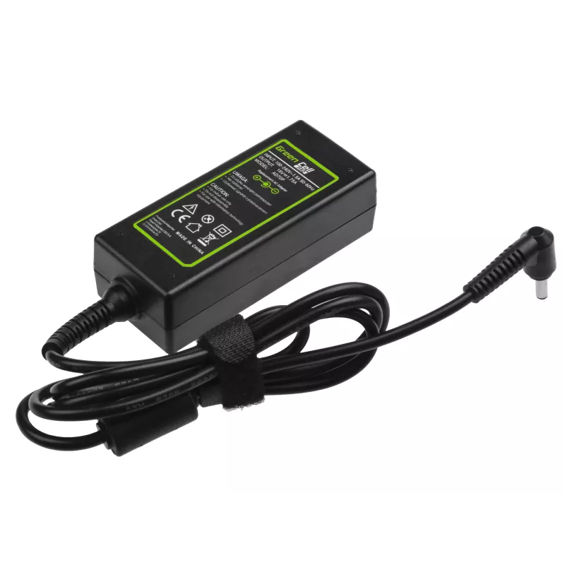 Power adapter Green Cell AD70P for ASUS laptops, 33W, 19V 1.75A, indoor, black