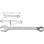 Hazet Ring-Open-End Spanner Wrench Size 10 mm 603-10 (603-10)