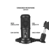 Studio microphone Easypix 62021 Black