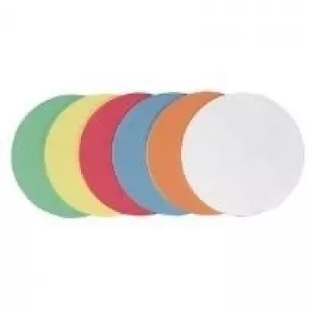 Moderation Card Franken UMZ 14 05 orange, 130 g/m², presentation and note-taking board