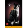 LEGO set Ideas 21349 Tuxedo Cat building kit — collectible brick model, display piece