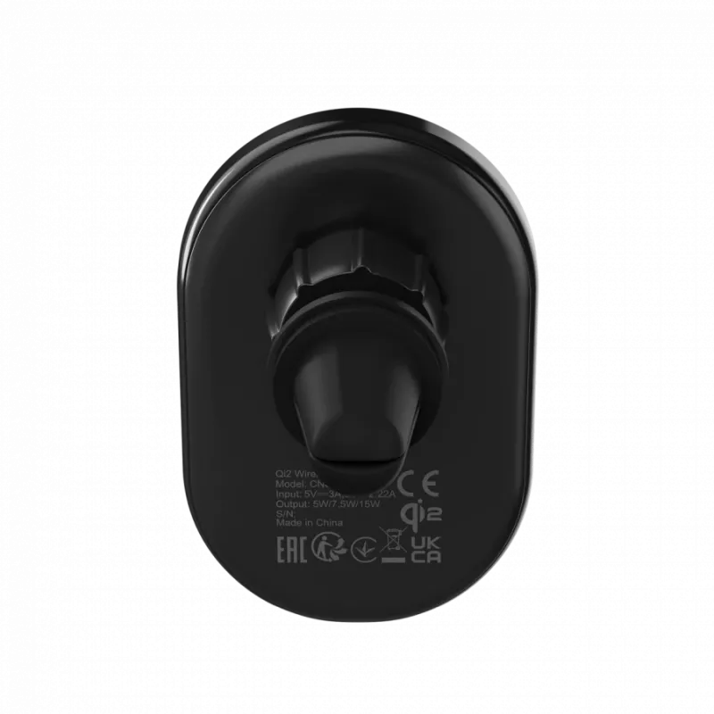 Wireless Car Charger CANYON OnGrip 105 15W Qi2 Wireless Black