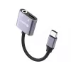 USB-C audio adapter SANDBERG PD65W 136-67 with USB-C PD passthrough