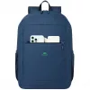 City backpack Rivacase Gremio Blue Polyester rPET 305x150x460mm