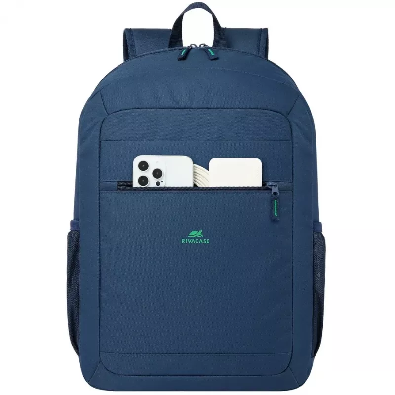 City backpack Rivacase Gremio Blue Polyester rPET 305x150x460mm