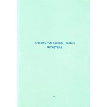VAT Sales Invoice Register Book, A4, 48 pages (0720-061)