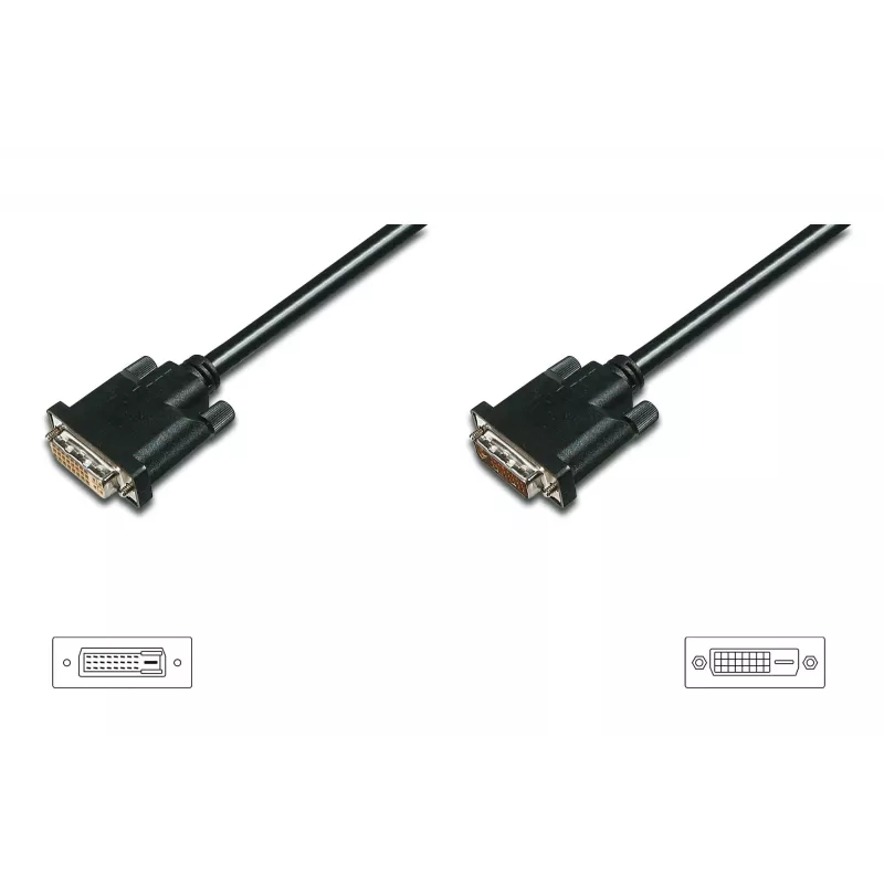 DIGITUS ASSMANN - DVI-Extension Cable - Dual Link - DVI-D (W)