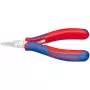 KNIPEX Electronics Gripping Pliers 115 MM precision pliers for fine assembly work for example in electronics and Precision Mechanics - for gripping, holding and bending - box-joint