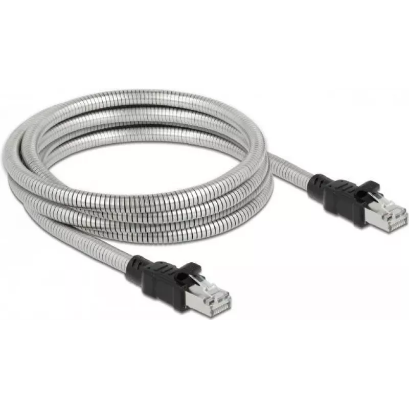 DeLOCK RJ45 Cable Cat.6A U/FTP with metal jacket 5 m