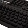 Ducky ABS Keycap Set, Laser-Graviert - ISO-Layout (DE), black