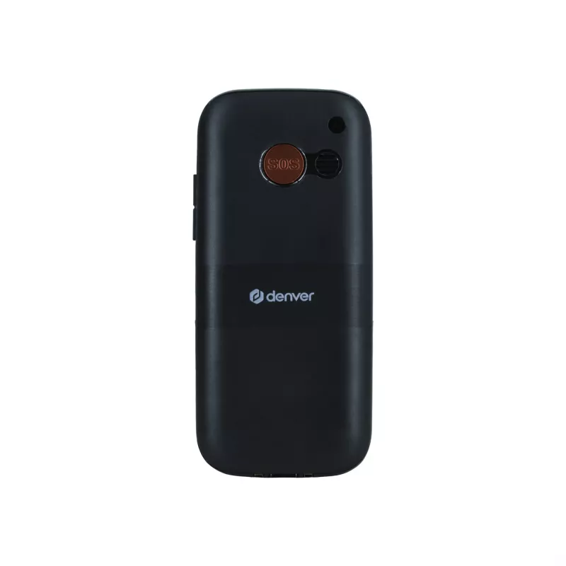 Mobile phone DENVER BAS-18500MEB 1.77 inch Dual SIM, 2G, 128x160, 800 mAh, Black