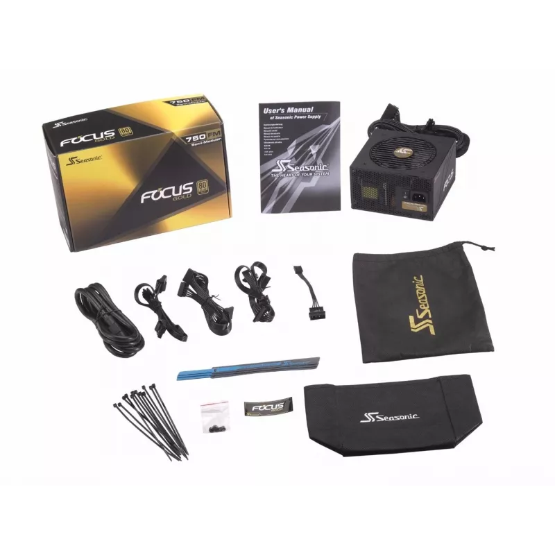 Power Supply Unit Seasonic Focus Gold 750 750W
