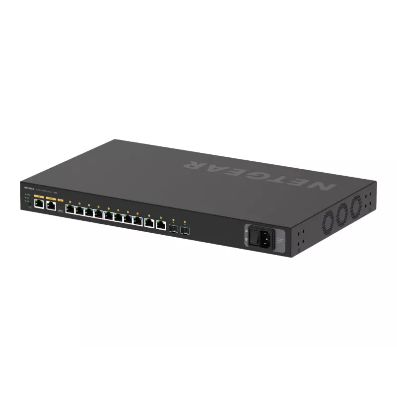 NETGEAR M4250-10G2XF-PoE++ Managed L2/L3 Gigabit Ethernet (10/100/1000) Power over Ethernet (PoE) 1U Black