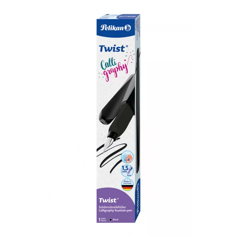 Fountain pen Pelikan Twist Calligraphy Black