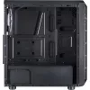 C-3 Saphir, Tower-Enclosure black, Tempered Glass