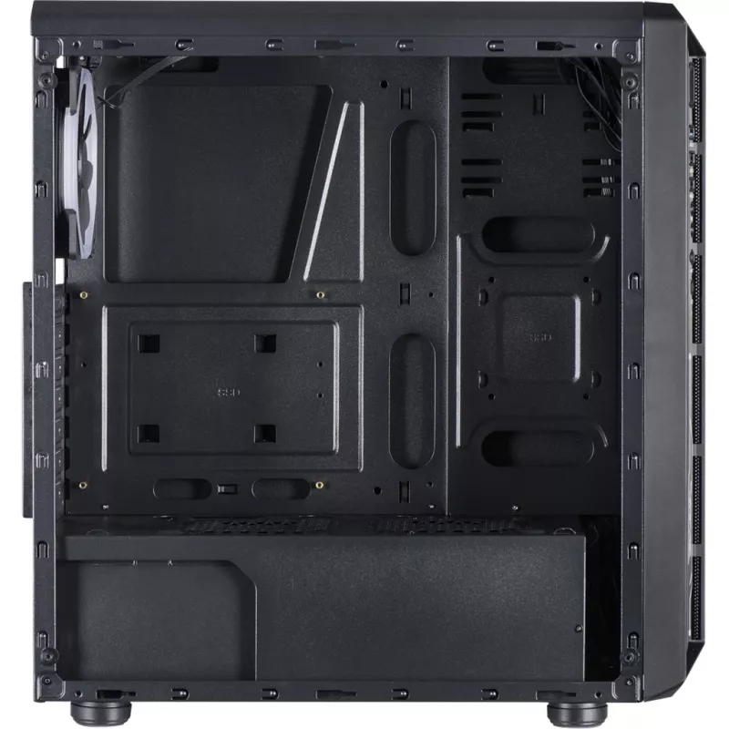 C-3 Saphir, Tower-Enclosure black, Tempered Glass