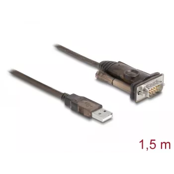 Adapter USB 2.0 Type-A to Serial RS-232 D-Sub 9 pin male DeLOCK 62646