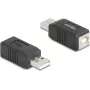 DeLOCK 67202 cable gender changer USB Type-A USB Type-B Black