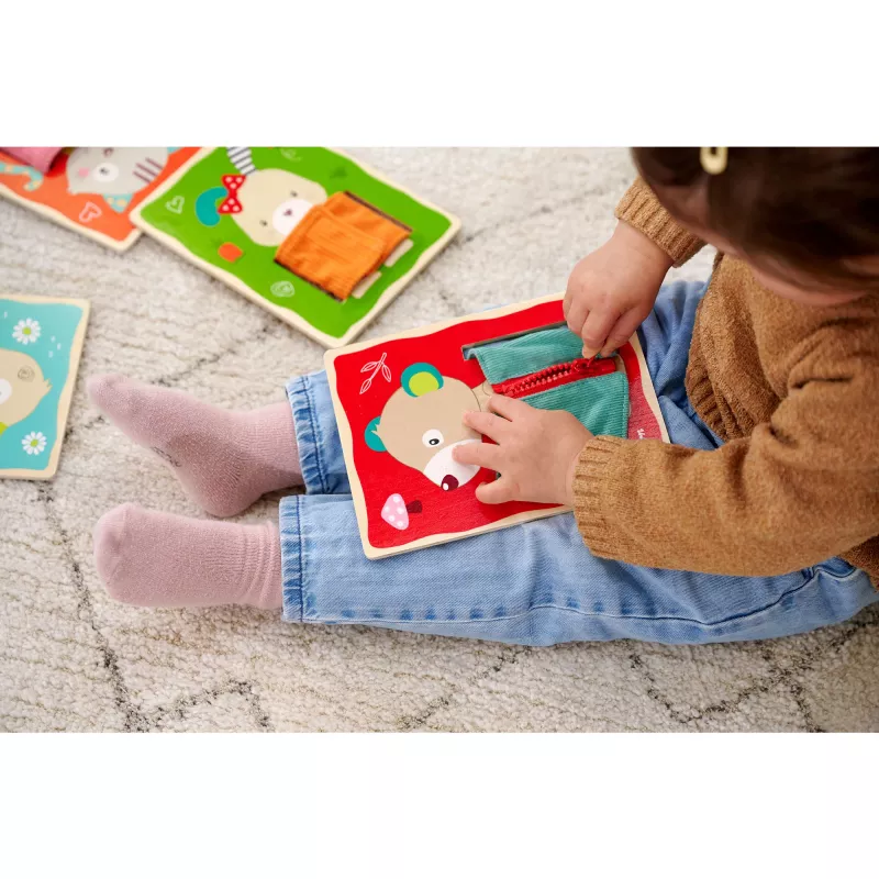 Lernbretter Textil, Skill Game 10 Pieces