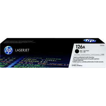 HP 126A Black Original LaserJet Toner Cartridge, 1200 pages, Black, 1 pc(s)