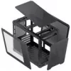 Jonsbo C6 MAX PC Case, Mini Case, Micro-ATX, Tempered Glass - black