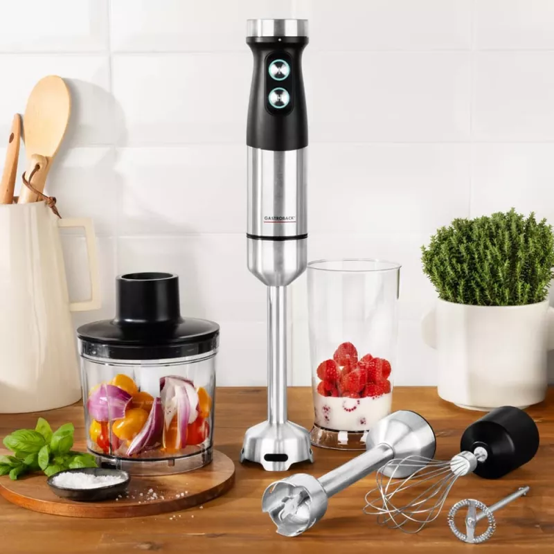 Immersion blender Gastroback Design Power Hand Blender Set 5-in-1