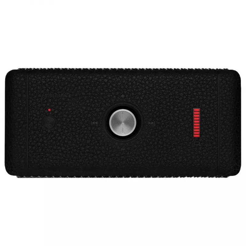Portable Bluetooth speaker Marshall Emberton II Black Steel — compact design, wireless audio