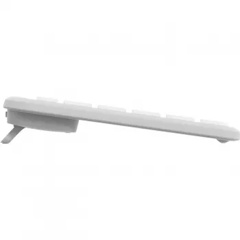 Logitech K950 Signature Slim Keyboard Office RF Wireless Bluetooth QWERTY US International White